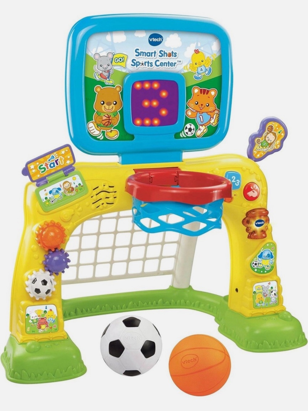 Brand new Vtech Smart Shots Sports Center-Multi-Color Kids Basketball & Soccer